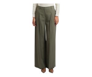 Boss - Tiana Pinstripe Pantalons - Femme - Pantalons - Vert - Taille: 36 FR