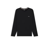 Hugo Boss T-shirt manches longues Mix&Match LS-Shirt R Homme Coton stretch logo brodé Noir XXL