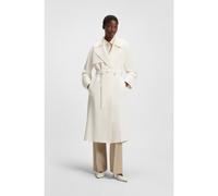 BOSS Trench avec ceinture en tissu - Style Calissya, 50541507 Blanc 38
