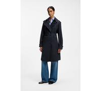 BOSS Trench avec ceinture - Style Caomy, 50561656 Bleu foncé 48