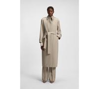 BOSS Trench en laine vierge avec ceinture - Style Ciolet, 50543198 Beige clair 38