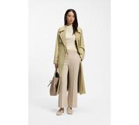 BOSS Trench en twill sablé - Style Calissya, 50562368 Beige clair 42