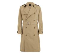 Boss - Trench imperméable - Homme - Manteaux - Beige - Taille: L