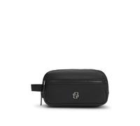 BOSS Trousse de toilette en twill structuré avec logo - Style B_Icon_Washbag, 50548082 Noir pcs.