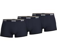 Boss Boxers Courtes Lot De 3 Power Foncé 480 Bleu Bleu Foncé Taille M