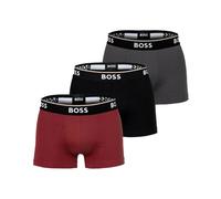 Boss - Trunk 3P Power - Homme - Sous-vêtements - Multicolore - Taille: S