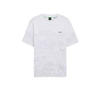 BOSS TS_Clash T-Shirt, Blanc 100, S Hommes