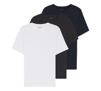 Boss Tshirt RN 3p Bamboo 10270020 0 sous-vêtement Homme | T-shirts unis pour hommes, ensemble de basiques, vêtement polyvalent, tenue de tous les jours, ensemble de basiques