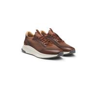 BOSS TTNM EVO baskets avec tige en maille et finitions en cuir - Style TTNM EVO_Slon_knbult, 50552911 Marron 40