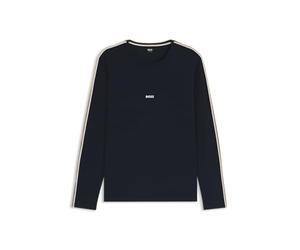 BOSS Unique Ls-Shirt 10259900 02 Pyjama à Manches Longues, Bleu foncé 403, XL Hommes