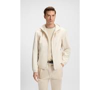 BOSS Veste à capuche en popeline microfibre déperlante - Style H-Cireno4, 50544135 Naturel 50