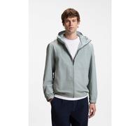 BOSS Veste à capuche Relaxed en tissu déperlant - Style Otily1, 50566518 Gris chiné 44