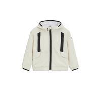 BOSS Veste coupe-vent à capuche en seersucker pour enfant - Style J52055/21C12A, J52055 Beige clair 126