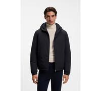 BOSS Veste courte à capuche déperlante en duvet - Style L-Doclin, 50565765 Bleu foncé 58