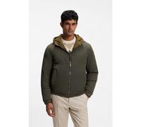 BOSS Veste courte à capuche déperlante en duvet - Style L-Doclin, 50565765 Olive 48