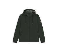BOSS Veste d’équitation imperméable avec capuche ajustable - Style REX RAINJACKET, B7M1401 Vert sombre S