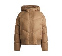 BOSS Veste d’équitation matelassée déperlante style bomber - Style MARSHA BOMBER PUFFER JACKET, B6W1401 Brun chiné S