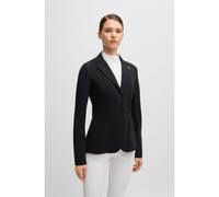 BOSS Veste de concours d’équitation en matière perforée - Style ALINA SHOW JACKET, B5W0102 Noir L
