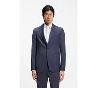 BOSS Veste de costume Slim en AirWool lavable - Style P-Hanry-WG-262, 50561991 Bleu 102