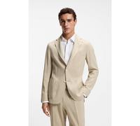 BOSS Veste de costume Slim en lin technique lavable - Style P-Hanry-WG-262, 50561959 Beige clair 48
