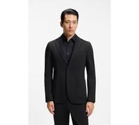 BOSS Veste de costume Slim en seersucker stretch - Style P-Hanry-J-WG-252, 50540703 Noir 46