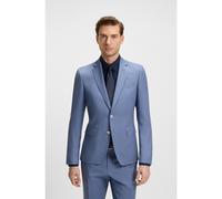 BOSS Veste de costume Slim en sergé de laine vierge - Style H-Huge-B1, 50469171 bleu clair 54