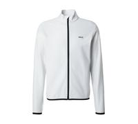 BOSS Veste de survêtement 'Active Push' gris clair / blanc, Taille S