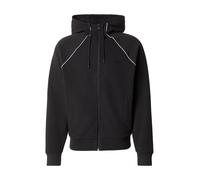 BOSS Sweat à capuche zippé en coton mélangé à détails passepoilés - Style SW_Join Saggy, 50553575 Noir XL