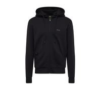 Boss Men's Saggy Full-Zip Hoodie With Adjustable Drawstring Hood Noir 001 M Male