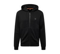 BOSS Hommes Zetalky Sweat zippé à Capuche en Molleton de Coton avec Patch logoté Ton sur Ton