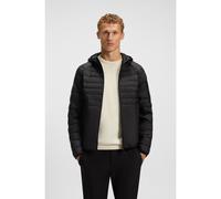 BOSS Veste déperlante à capuche et détails réfléchissants décoratifs - Style OW_Urbanex JT HD, 50549181 Noir XL