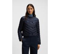BOSS Veste déperlante à fermeture croisée - Style Pranella, 50543249 Bleu foncé 34