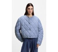 BOSS Veste déperlante à matelassage motif losange - Style C_Paressa, 50553785 bleu clair 40