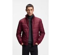 BOSS Veste déperlante à patch logoté - Style Combett_IN, 50563573 Rouge sombre 56