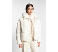 BOSS Veste déperlante à plastron amovible en fausse fourrure - Style Pexia, 50546842 Blanc 42