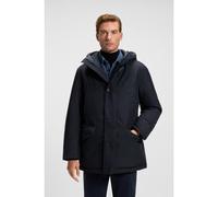 BOSS Veste déperlante avec finitions contrastantes - Style Osiass1, 50547078 Bleu foncé 50