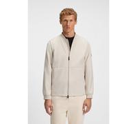 BOSS Veste déperlante avec jacquard à monogramme Double B - Style J_Future Bomber, 50547181 Naturel XL