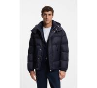 BOSS Veste déperlante avec jacquard à monogramme - Style H-Corbinian5, 50548727 Bleu foncé 54