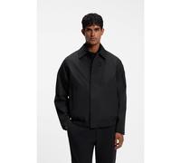 BOSS Veste déperlante avec patte thermosoudée sur le devant - Style OW_Visit Coach JT, 50561423 Noir L