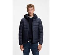 BOSS Veste déperlante avec ruban à chevrons - Style Odenni, 50565634 Bleu foncé 56