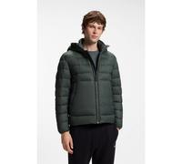 BOSS Veste déperlante avec ruban à chevrons - Style Odenni, 50565634 Vert sombre 50