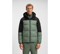 BOSS Veste déperlante en duvet à capuche amovible - Style OW_Block-X JT HD, 50548693 Chaux XXL