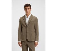 BOSS Veste e costume Slim en velours côtelé stretch performant - Style P-Hanry-WG-252F, 50551502 Brun chiné 44