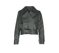 BOSS Veste en cuir SATELA1 vert foncé | 36