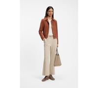 BOSS Veste en daim à fermeture zippée dissimulée - Style Samaro, 50562730 Marron 46