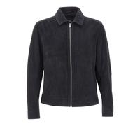 Boss - Veste en daim H-Malbano7 - Homme - Vestes - Bleu - Taille: M
