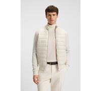 BOSS Veste en matières mélangées avec devant matelassé - Style H-Hernesto, 50549991 Naturel XL