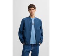 BOSS Veste en tissu froissé extensible - Style Oneth, 50537058 Bleu 50