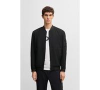 BOSS Veste en tissu froissé extensible - Style Oneth, 50537058 Noir 52