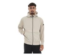 Boss - Veste Harrington à capuche avec fermeture éclair - Homme - Vestes - Beige - Taille: M